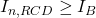 I_{n,RCD} \geq I_B