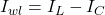 I_{wl} = I_L - I_C