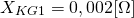 \[X_{KG1} =0,002 [\Omega] \]